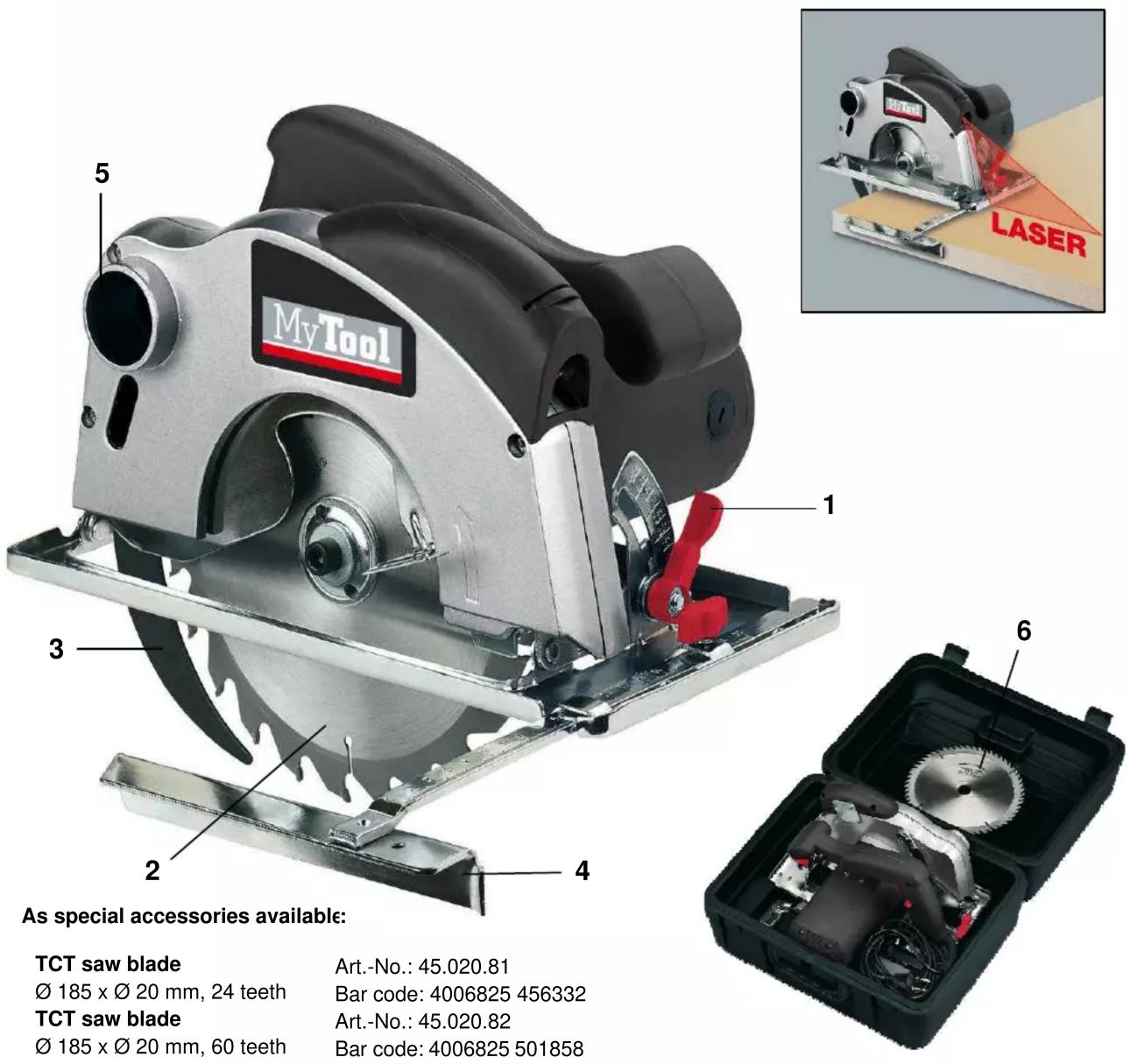 MyTool MT-HKS 1400 L - Technical Data - 1