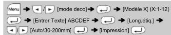 BROTHER P-Touch PT-H101 - MODE DECO - 1