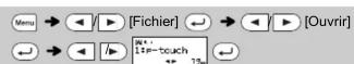 BROTHER P-Touch PT-H108 - ▶ Ouvrir - 1