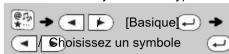BROTHER P-Touch PT-H108 - Touche Symbole - 1