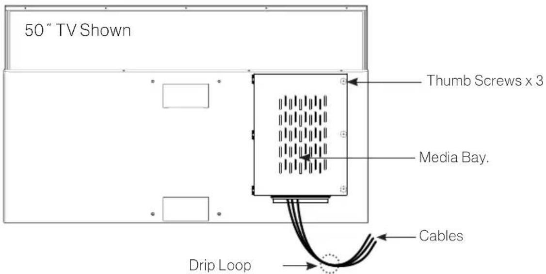 Furrion Aurora FDUN55CSA - Cable Management - 1