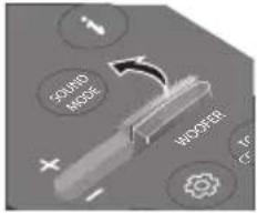 SAMSUNG HW-C410 - Ligar/desligar o telecomando da TV - 7