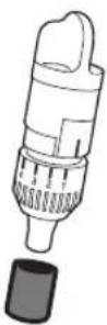 BROTHER DC200ULE - Retirez le capuchon de protection. - 1
