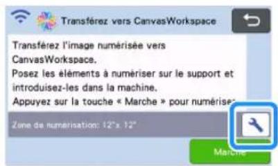 BROTHER SDX325 - Transfert d'une image vers CanvasWorkspace - 2