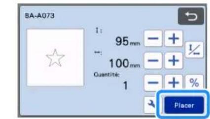 BROTHER SDX325 - Modifiez le motif. - 1