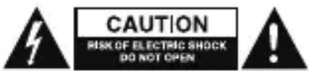 CAUTION RISK OF ELECTRIC SHOCK DO NOT OPEN
