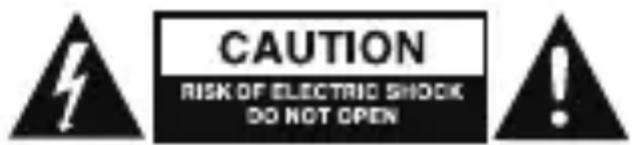 CAUTION RISK OF ELECTRIC SHOCK DO NOT OPEN