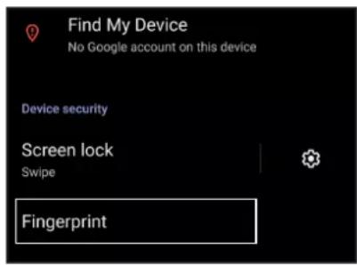 ASUS Zenfone 10 - Configurer votre empreinte digitale à partir du menu des paramétres - 2