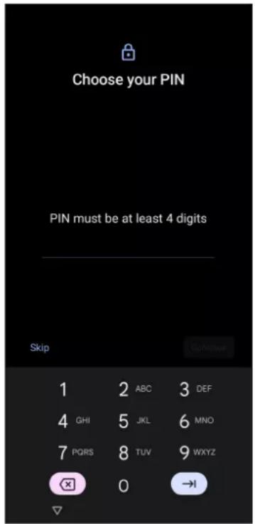 ASUS Zenfone 10 - Code PIN - 1