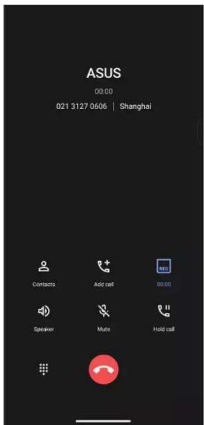 ASUS Zenfone 10 - Enregister un appel - 1