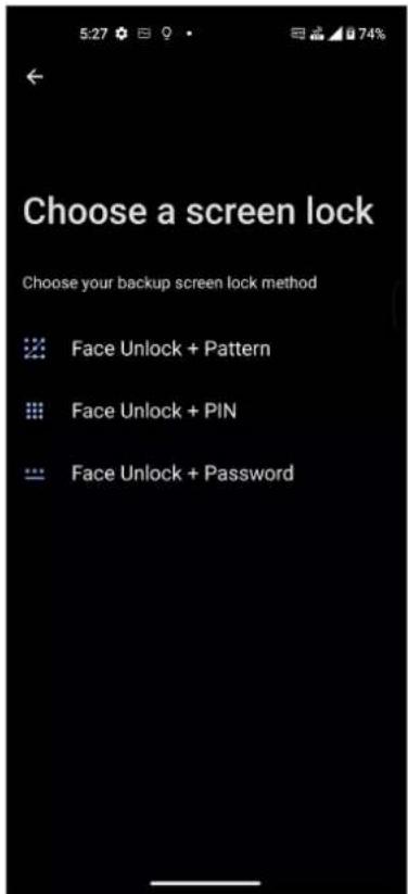 ASUS Zenfone 10 - Configurer le déverrouillage par reconnaissance faciale à partir du menu des paramètres - 4