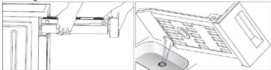 FAGOR FSLP90P2 - Vider l'eau du bac à condensation - 1