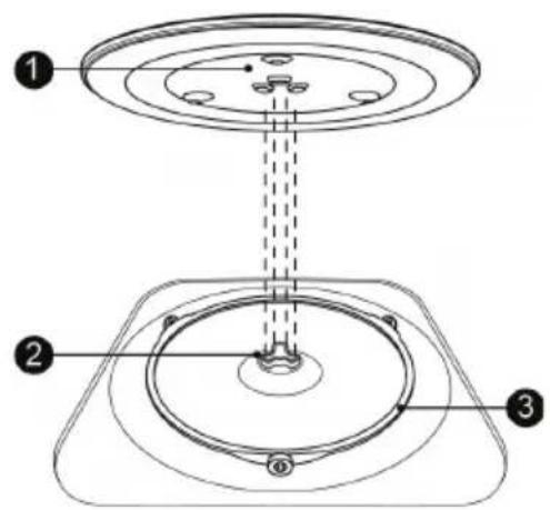 HAIER HWO38MG2BHXBD - INSTALACIJA OKRETNOG POSTOLJA - 1