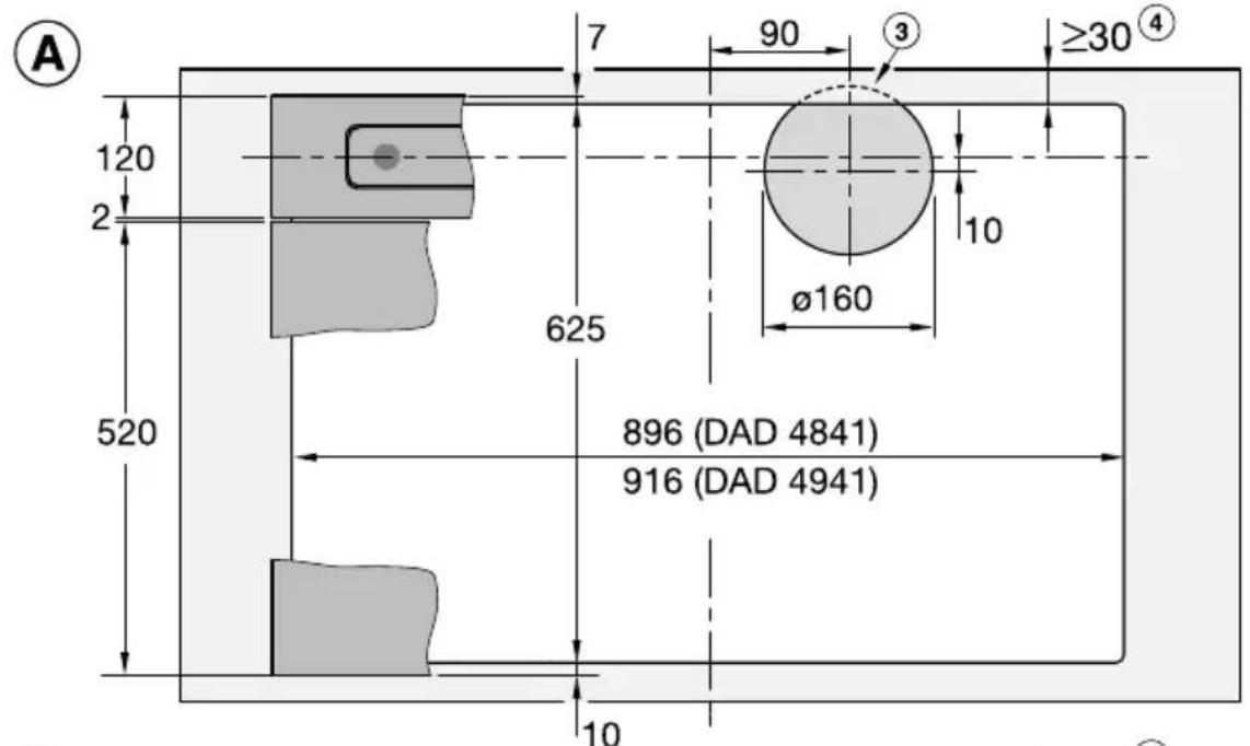 MIELE DAD 4841 - Installation - 3