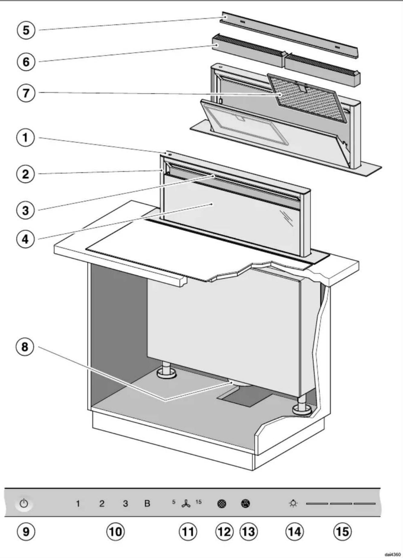 MIELE DAD 4841 - Accessoires et pieces détachées - 1