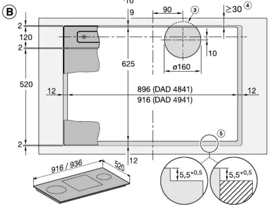 MIELE DAD 4841 - Installation - 4