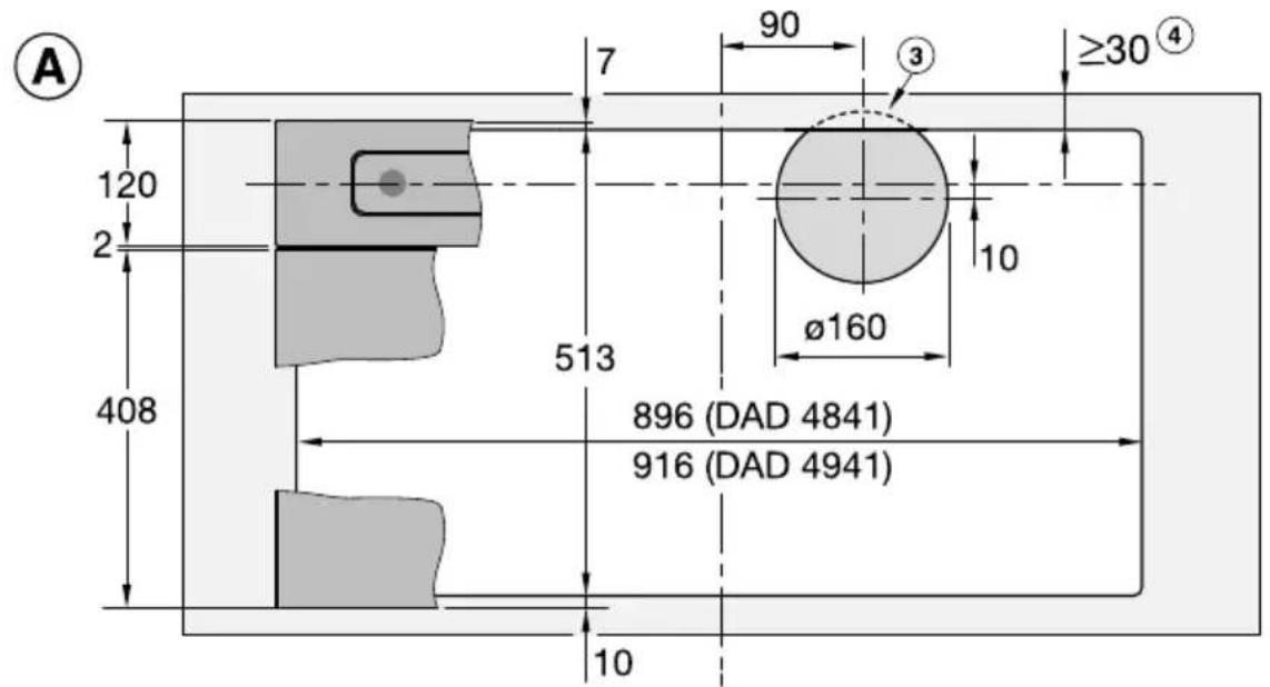 MIELE DAD 4841 - Installation - 1
