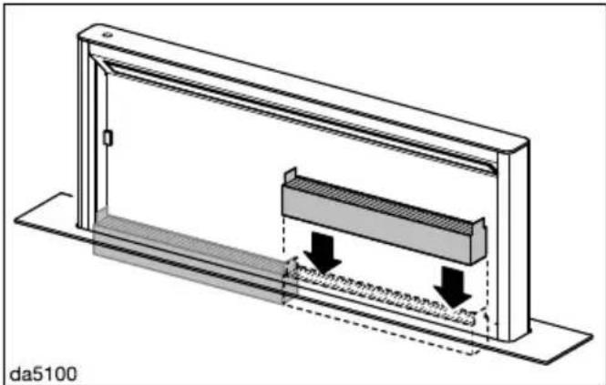MIELE DAD 4841 - Mise à zéro du compteur d'heures de fonctionnement du filtré à charbon actif - 1