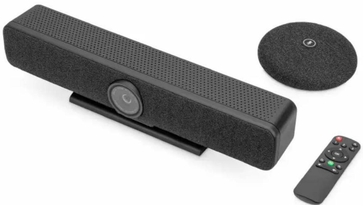 Digitus DS-55580 - Barre vidéo 4K All-in-One – Système de videoconference - 1
