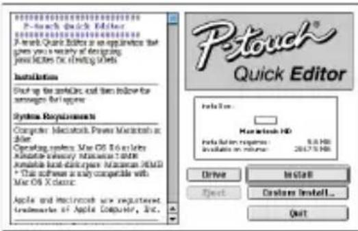 BROTHER P-touch PT-1500PC - Installing P-touch Quick Editor - 2