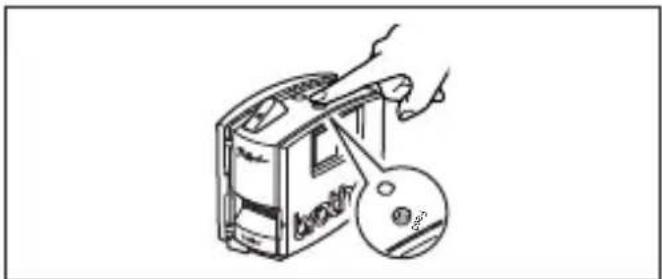 BROTHER P-touch PT-1500PC - Printing a label - 2
