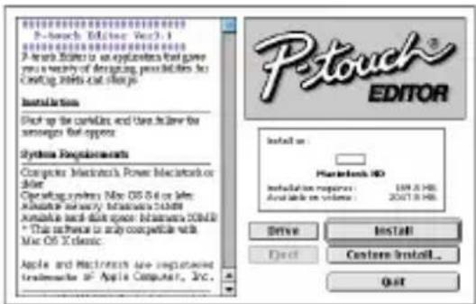 BROTHER P-touch PT-1500PC - Installation de P-touch Editor Ver.3.1 - 3