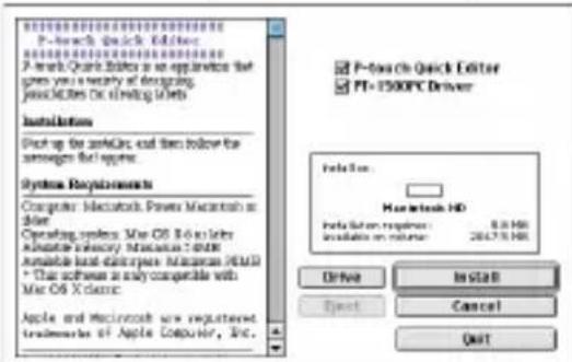 BROTHER P-touch PT-1500PC - Installing P-touch Quick Editor - 3