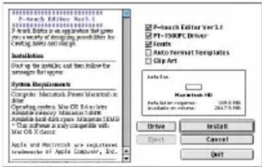 BROTHER P-touch PT-1500PC - Installation de P-touch Editor Ver.3.1 - 4
