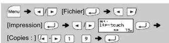 BROTHER P-Touch PT-H101C - Enregistrement de fichiers d'étiquettes - 1