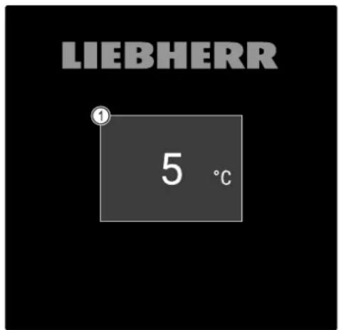 LIEBHERR WFbli 7741 - Éléments de commande et d'affichage - 1