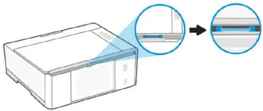 HP Smart Tank 5107 - Nettoyage manuel des rouleaux d'entrainement du papier - 1