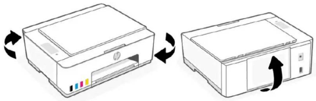 HP Smart Tank 5107 - Bas de l'imprimante - 8