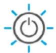 HP Smart Tank 5107 - Voyant du bouton Mise sous tension - 1