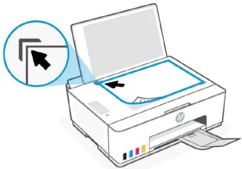 HP Smart Tank 5107 - Chargement de l'original - 2