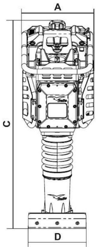 ALTRAD BELLE RTX 80 D - K - Serial Plate (Part No. 800-99844) - 7