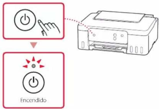 CANON Pixma G1430 - Encender la impresora - 2