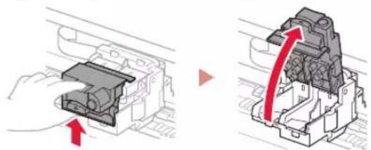 CANON Pixma G1430 - Installing the Print Heads - 2