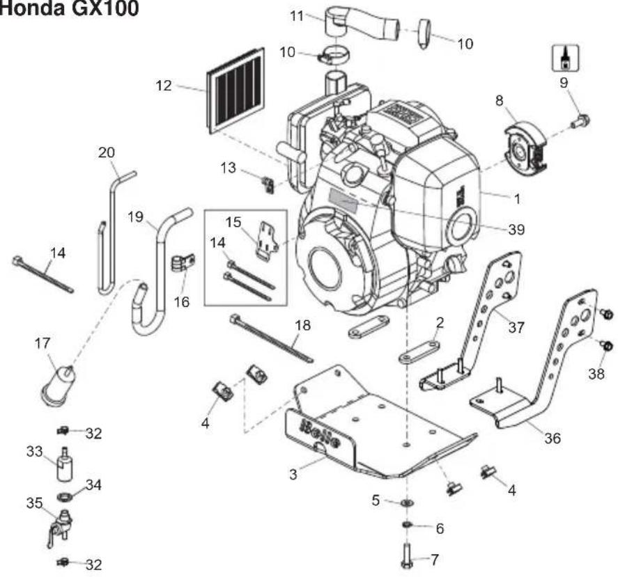 ALTRAD BELLE RTX 66 - Versnellingsbak., Gruppo Scatola Ingranaggi - 1