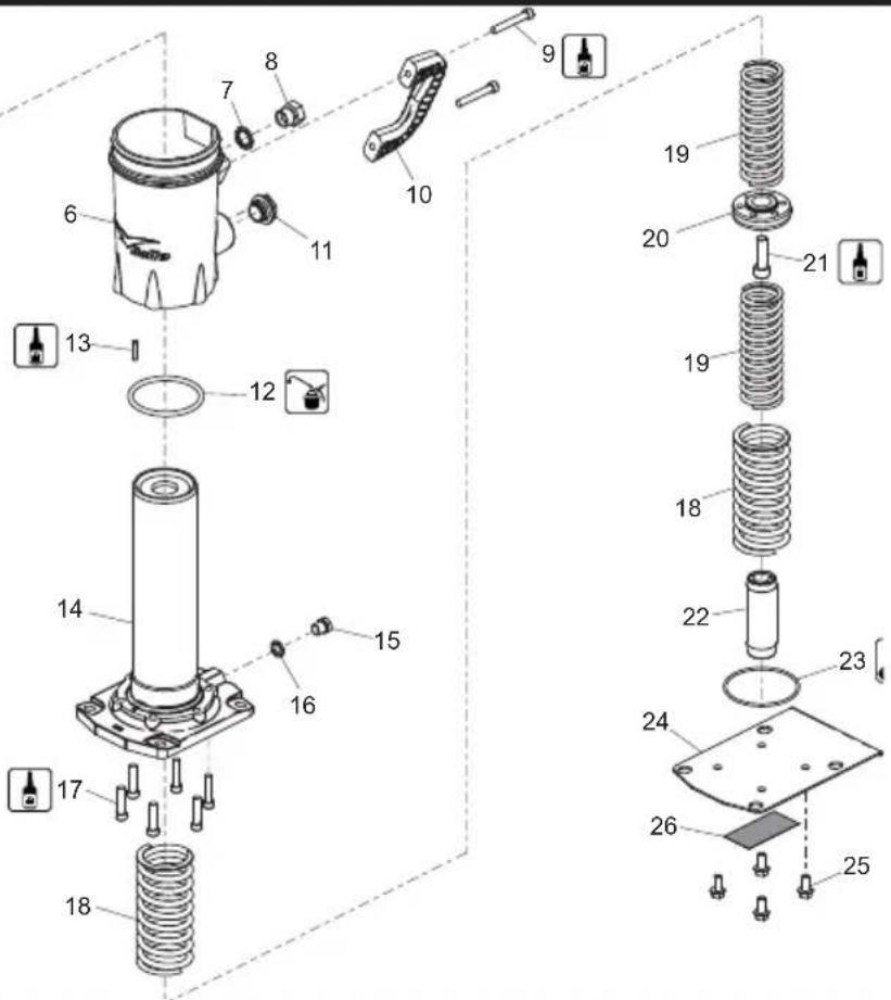 ALTRAD BELLE RTX 66 - Gearbox Assembly, Ensemble Boîte de Vitesses, - 1