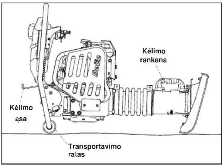 ALTRAD BELLE RTX 66 - Transportavimas keliais - 1