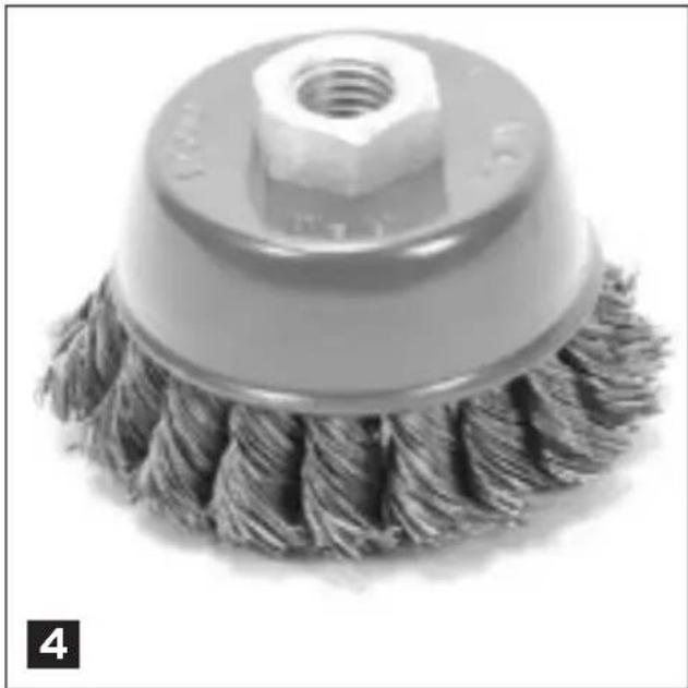 Gamma HS-115HP - Brosses métalliques - 1