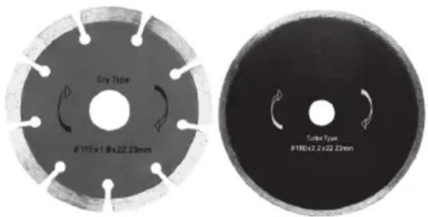 Gamma HS-125 - Diamantschijven - 1