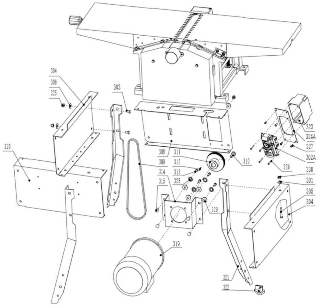 RIKON 25-010H - MOTOR ET ARMOIRE - 1