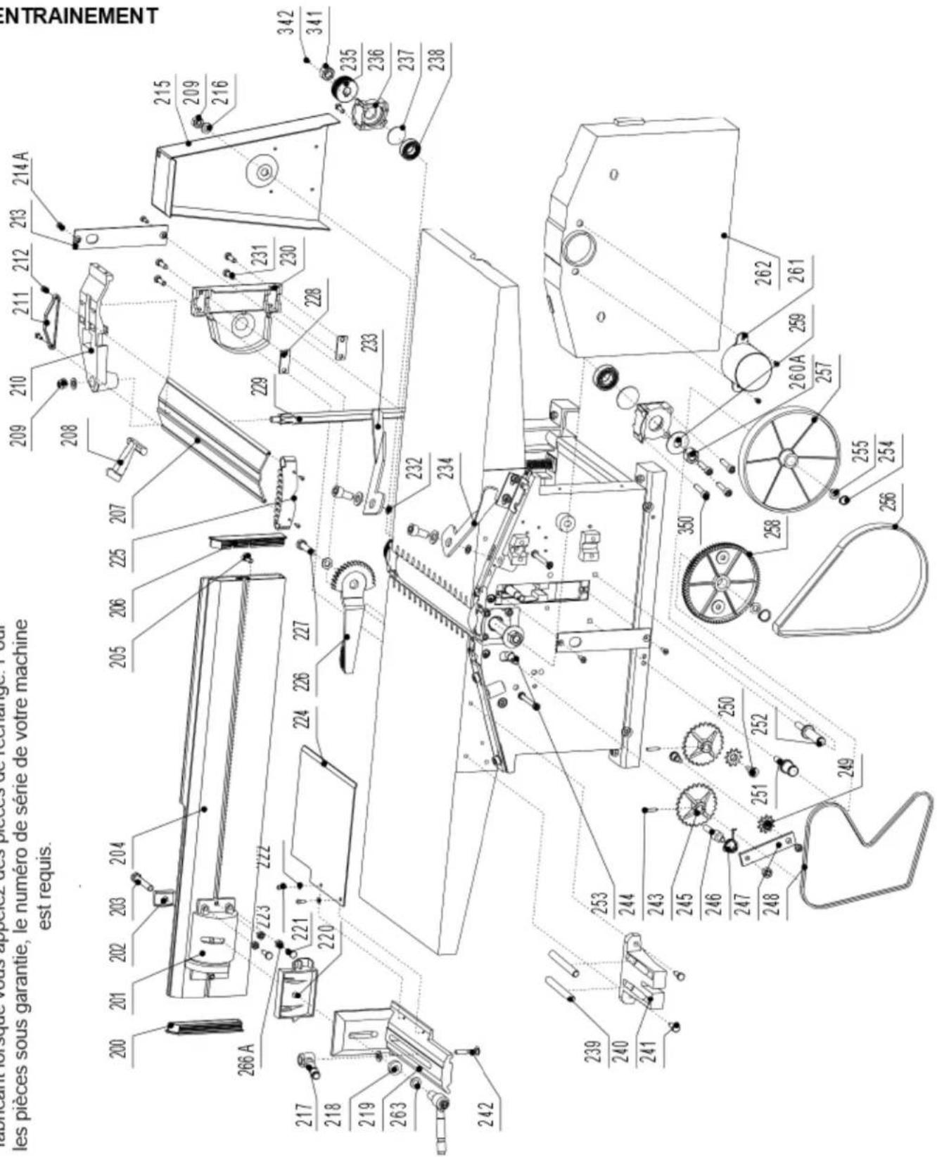 RIKON 25-010H - DIAGRAMME DES PIÈCES - 1