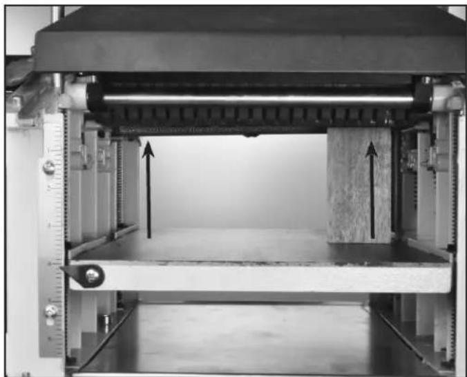 RIKON 25-010H - ALIGNEMENT DE LA TABLE DE RABOTAGE - 2