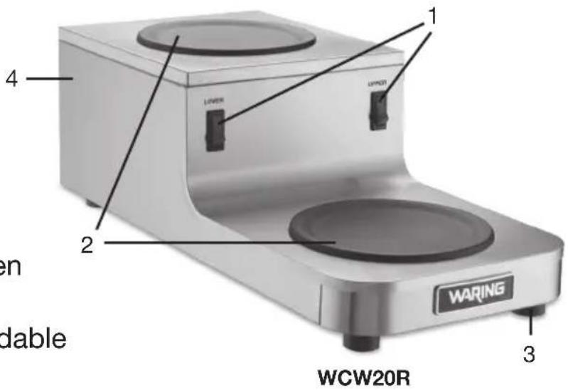 Waring Commercial WCW20R - PIÈCES - 3