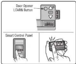 LIFT-MASTER 041DJ003MC - TO ERASE ALL PROGRAMMING FROM THE myQ REMOTE LED LIGHT - 2