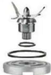 Waring Commercial MX1300XTXP - TO CLEAN AND SANITIZE MOTOR BASE: - 5