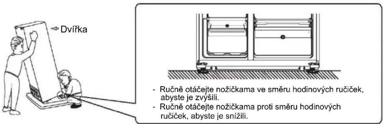 HOOVER FF2-695 - Vyrovnání chladničky - 1