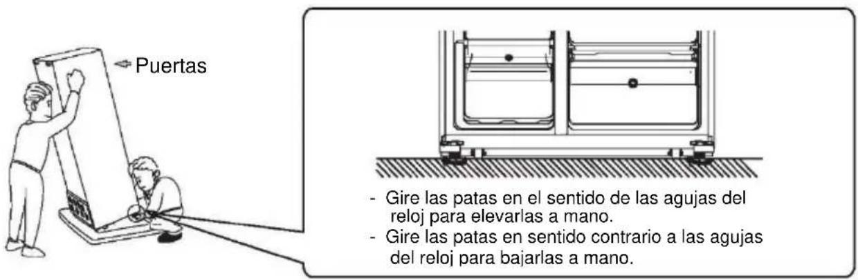 HOOVER FF2-695 - Nivelación del frigorífico - 1